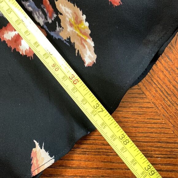 JOIE Makana Floral Dress halter dress elastic waist pleated neckline lined Small - Picture 9 of 11